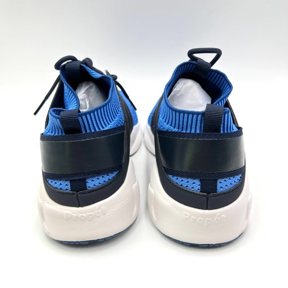 6XX 6 4E‎ 6 EXTRA WIDE Propet Womens Blue Casual Comfort Sneakers Shoes New - Picture 7 of 11
